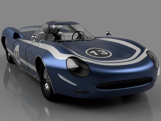 Ecurie Ecosse LM69限量跑车