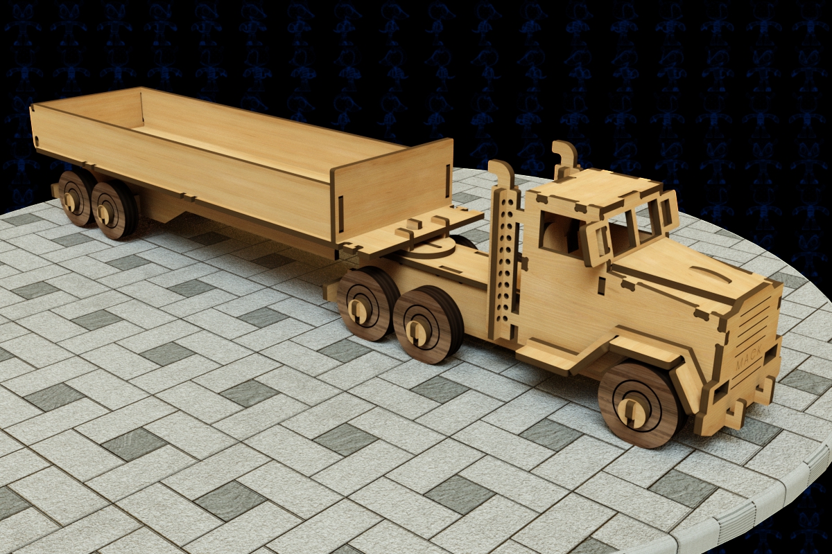 大卡车模型