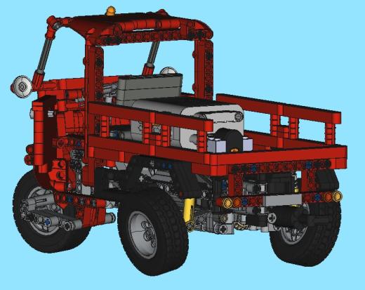 Lego Piaggio APE拼装三轮车玩具缩略图