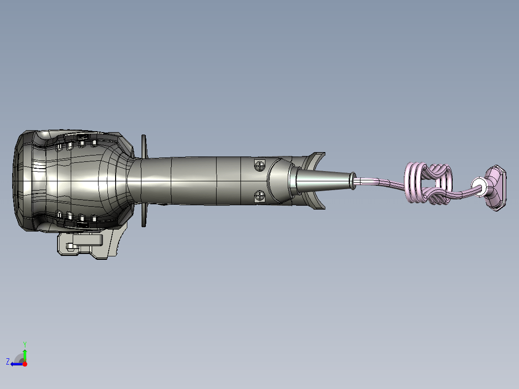 596轻型电锤CREO设计