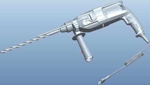 596轻型电锤CREO设计缩略图