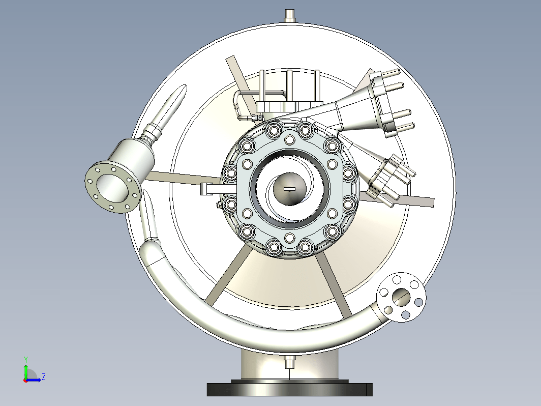 RD-0109涡轮泵结构