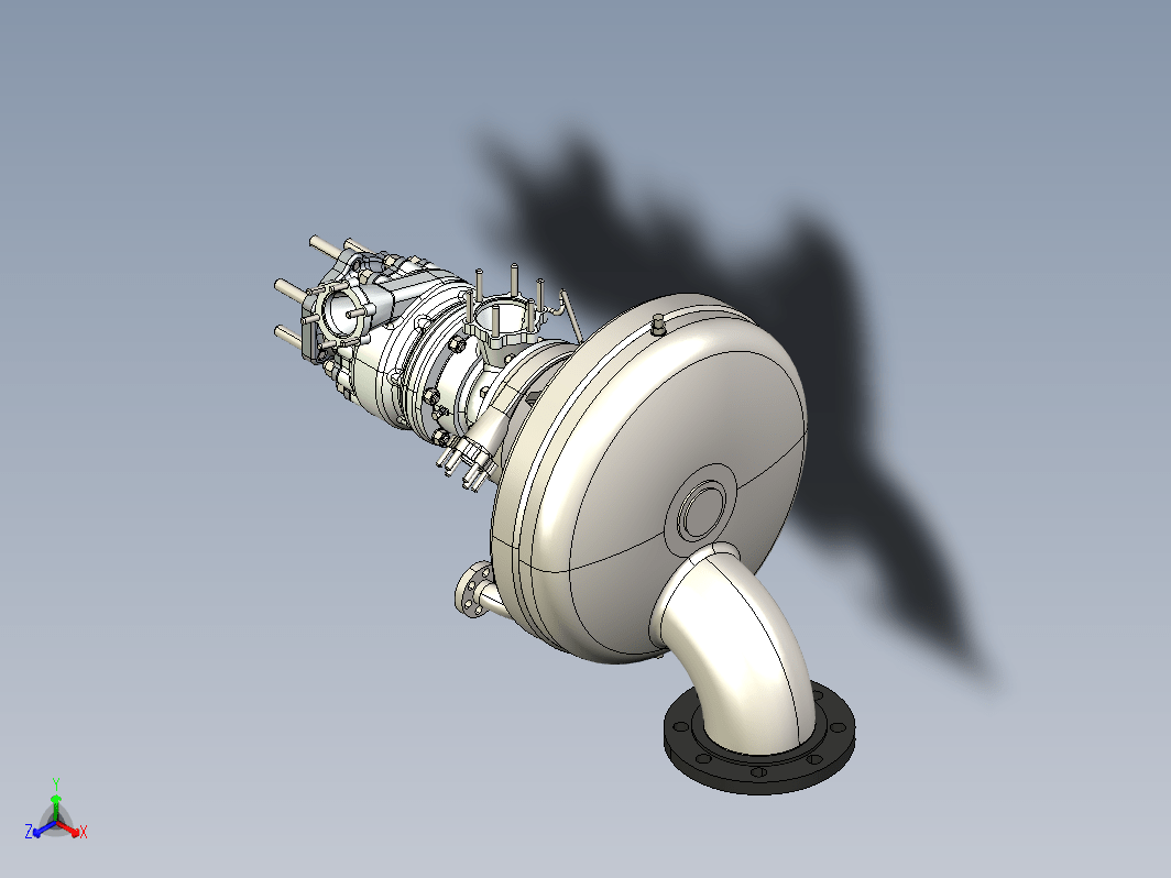 RD-0109涡轮泵结构