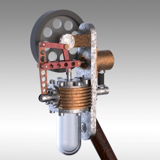 VERTICAL STERLING ENGINE立式斯特林发动机缩略图