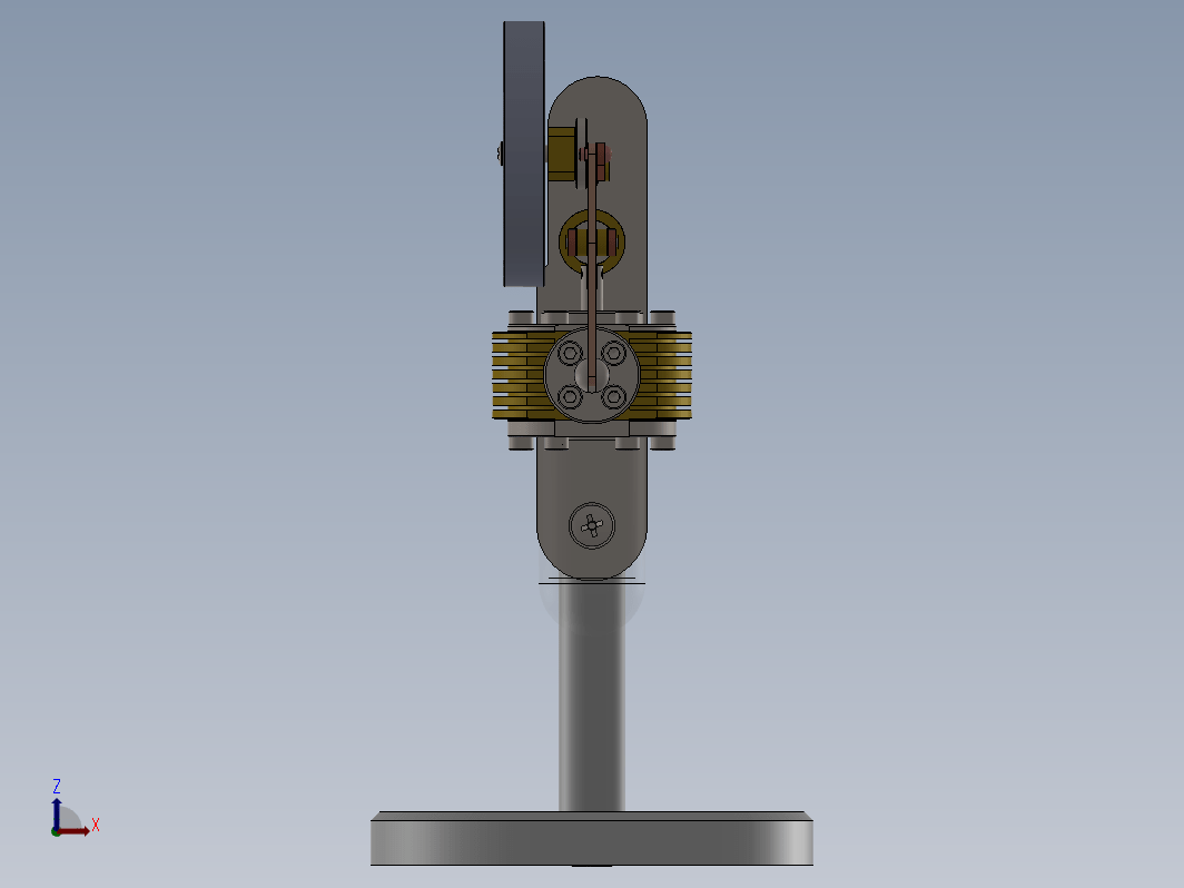 VERTICAL STERLING ENGINE立式斯特林发动机