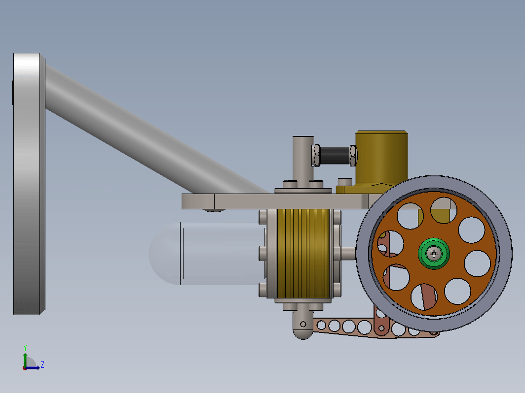 VERTICAL STERLING ENGINE立式斯特林发动机