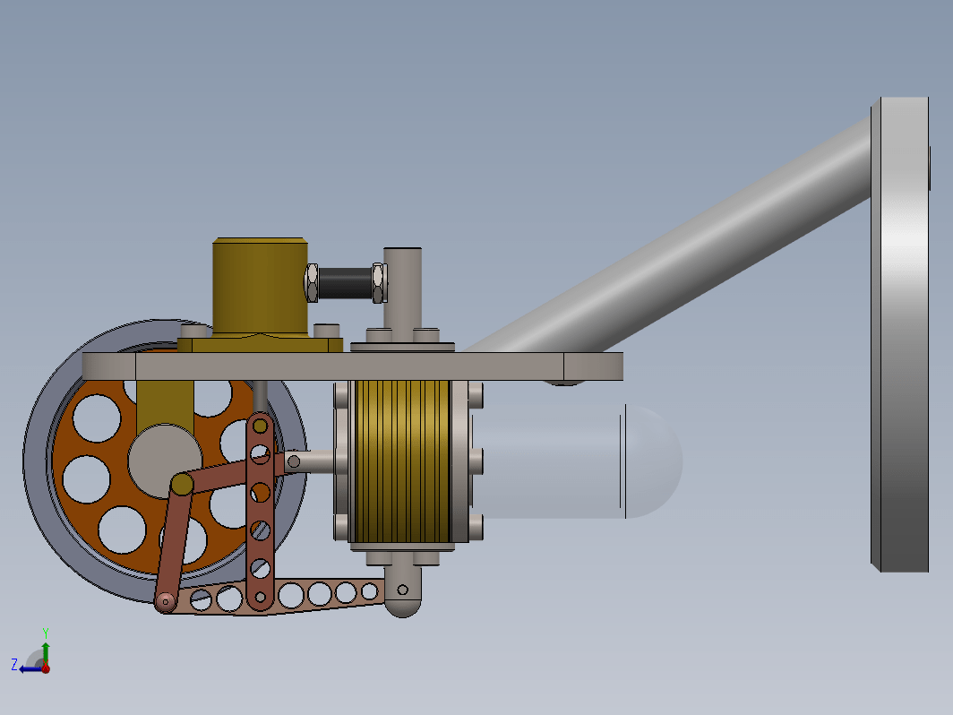 VERTICAL STERLING ENGINE立式斯特林发动机