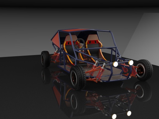 钢管车框架 Buggy-169