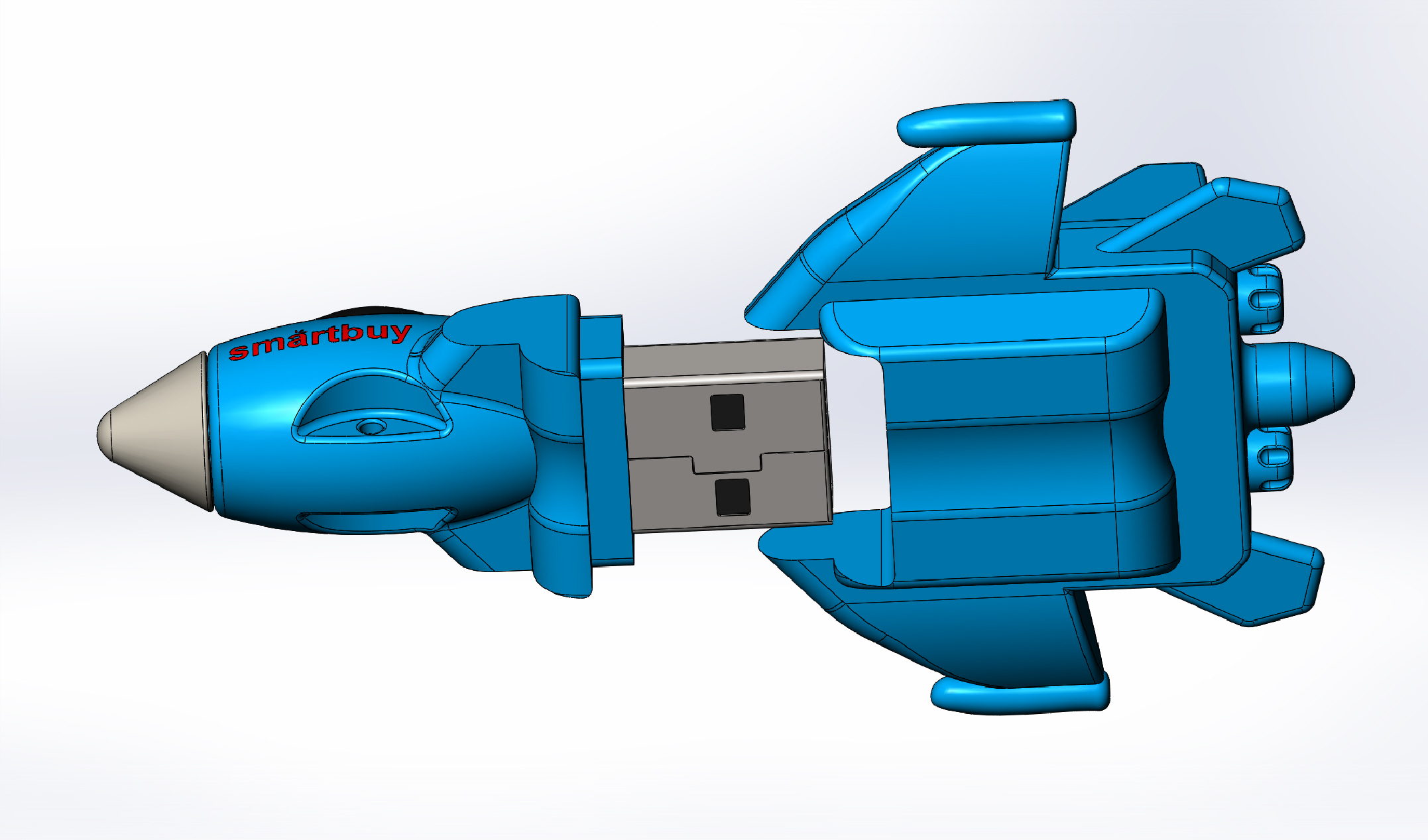 飞机造型USB闪存U盘