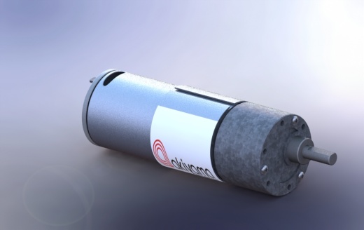 微型直流电机CCx红色24V350RPM6Kgfcm制造商秋山型号AK555350缩略图