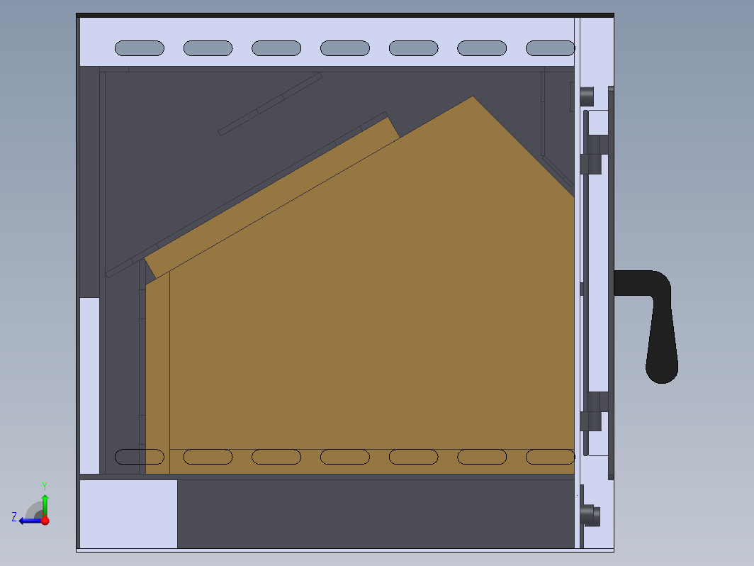 壁炉75CM CAD图纸+三维  STP SW