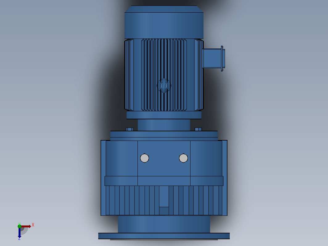 FAF127 B5法兰空心轴安装平行轴-斜齿轮减速电机[FAF127-70.07Y15.0-4P-M1-J1]