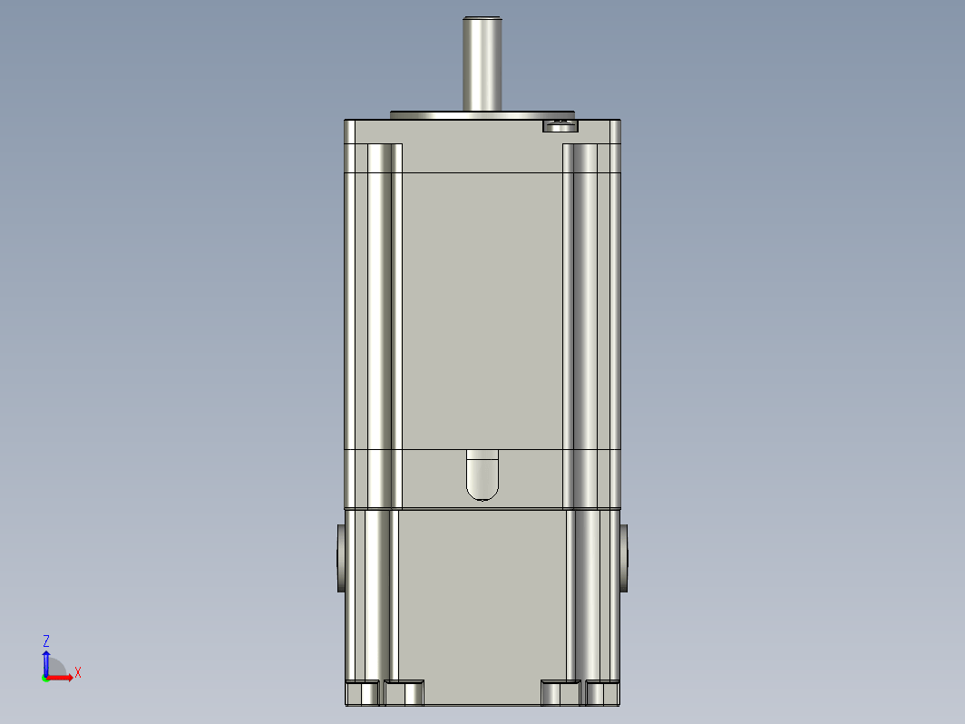 YK57HB80-04A-SC  57mm两相步进刹车电机（3D）