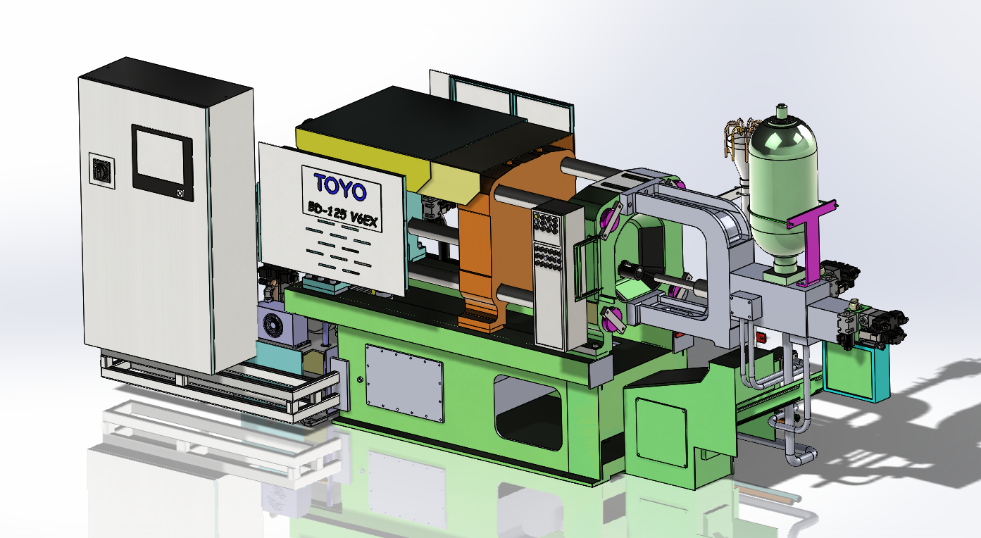 BD-125 V6EX Toyo压铸机