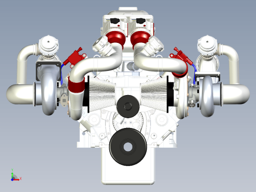 双涡轮发动机 Twin Turbo Small Block Chevy缩略图