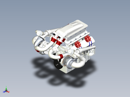 双涡轮发动机 Twin Turbo Small Block Chevy缩略图