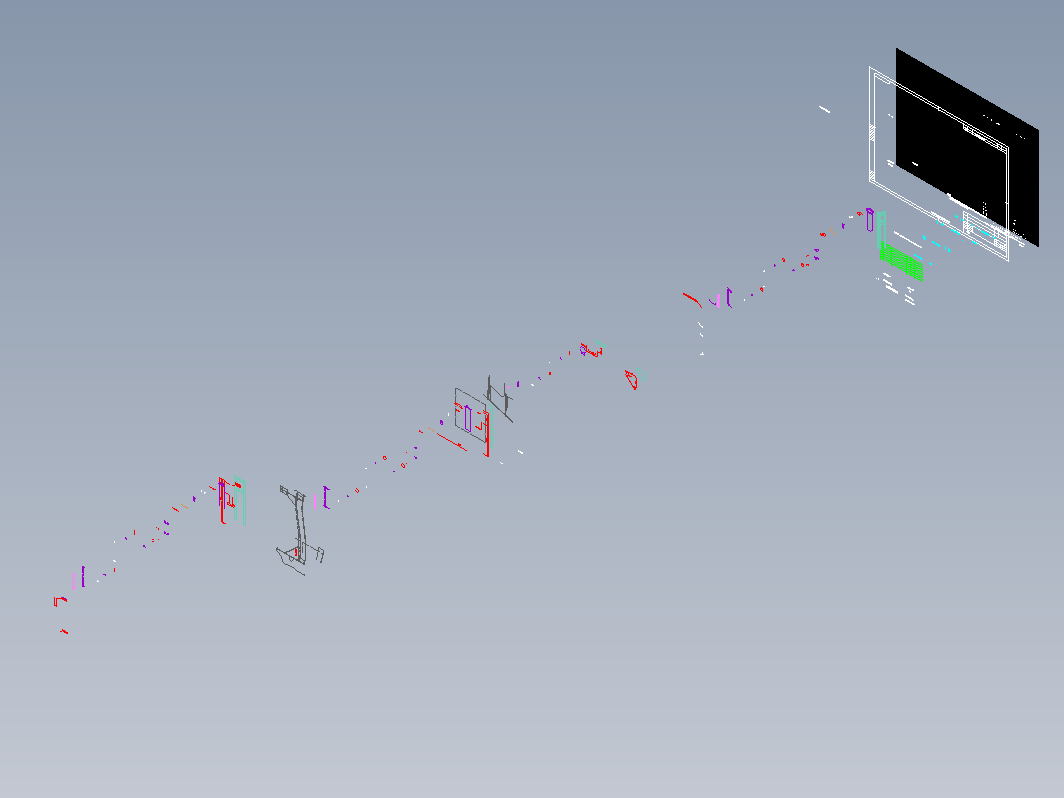 JH469S2-154-126艉密封油柜基座图