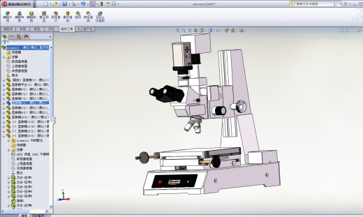 solidworks工具显微镜缩略图