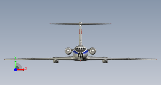 F0144-Tu-134喷气客机缩略图