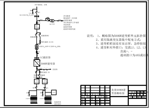 光伏逆变器电气原理图缩略图