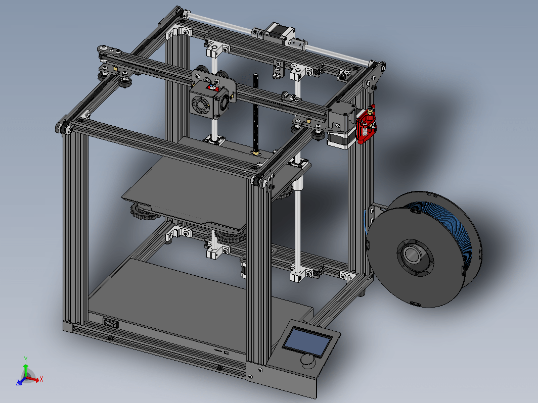 Creality Ender 5 3D打印机结构