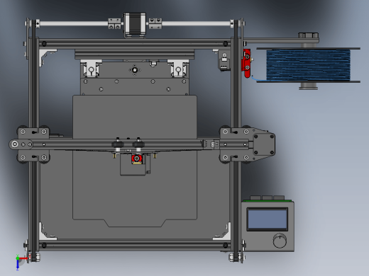 Creality Ender 5 3D打印机结构缩略图