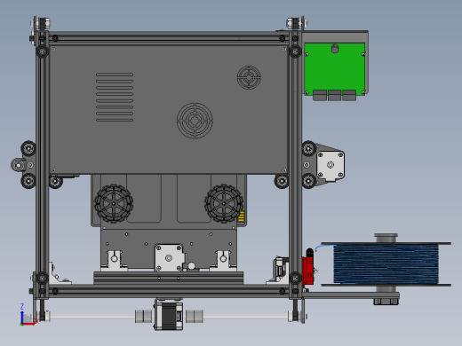 Creality Ender 5 3D打印机结构缩略图