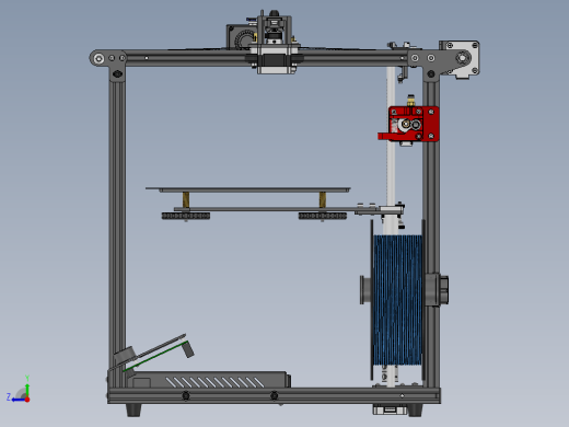 Creality Ender 5 3D打印机结构缩略图