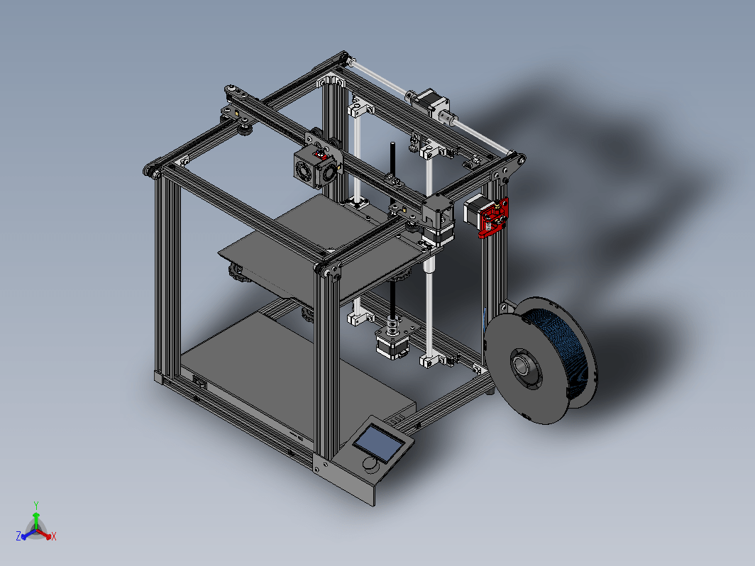 Creality Ender 5 3D打印机结构