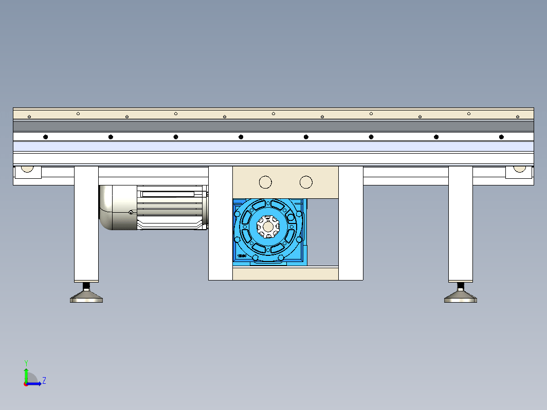 Rulolu输送机构3D图纸 STEP