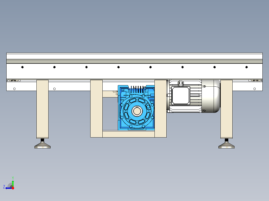 Rulolu输送机构3D图纸 STEP