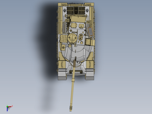 主战坦克模型 Chieftain MK5缩略图