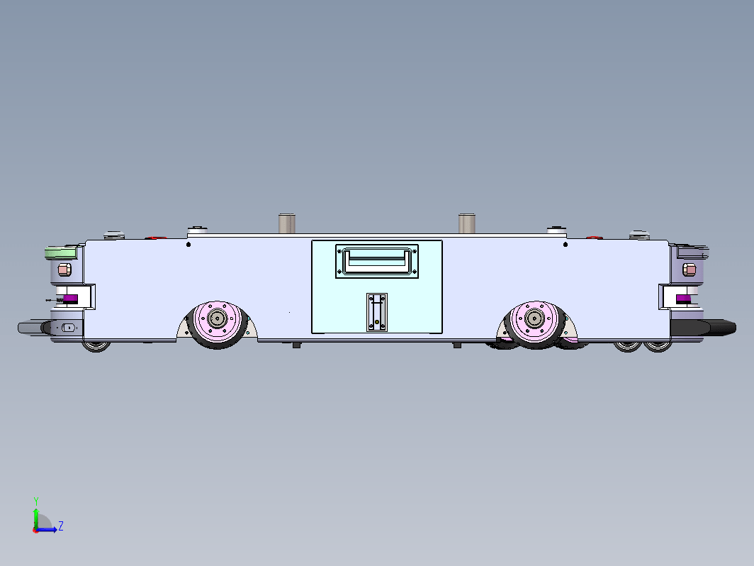 超短型双向潜入式AGV(1.7米）