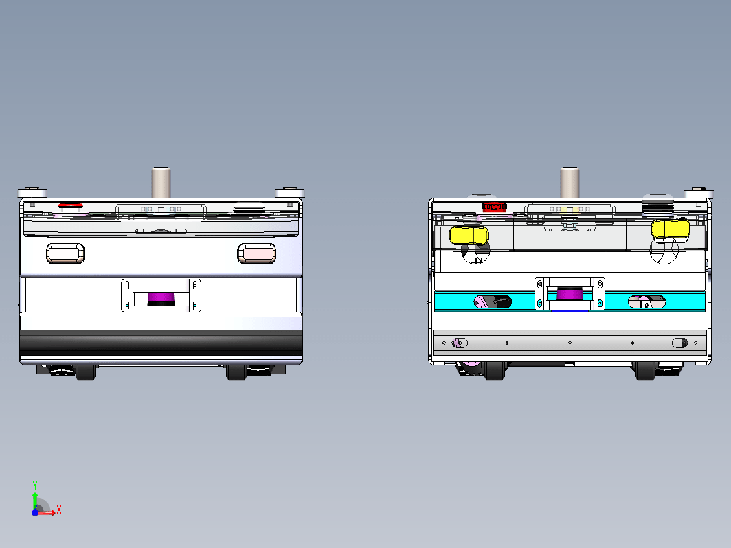 超短型双向潜入式AGV(1.7米）