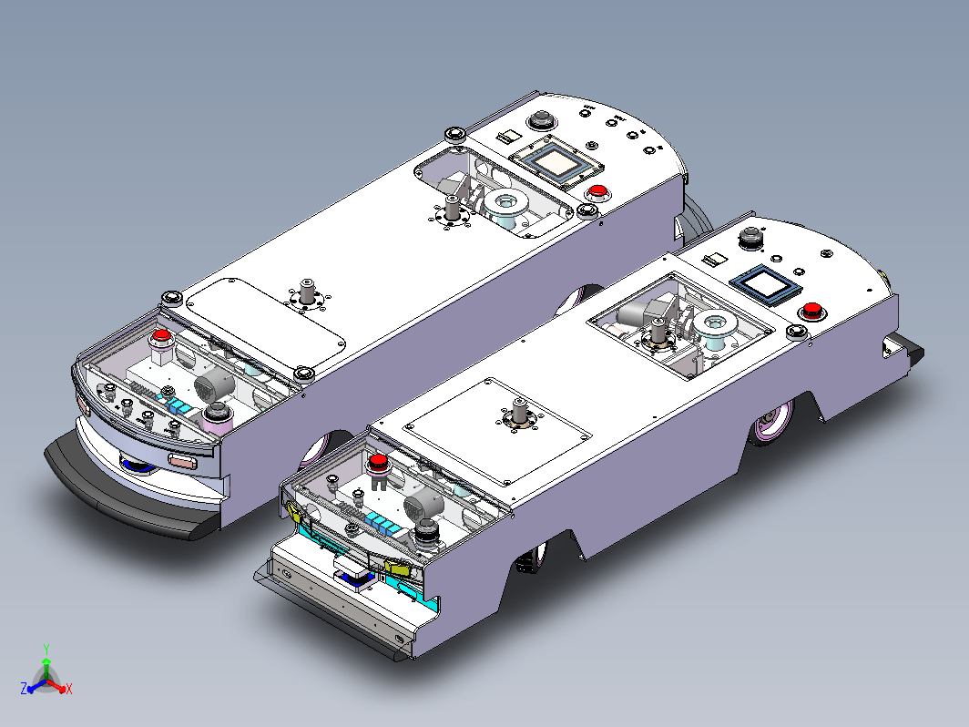 超短型双向潜入式AGV(1.7米）