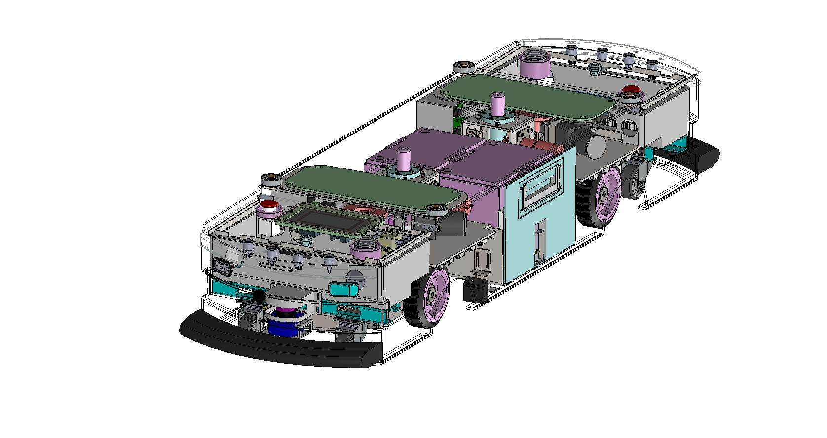 超短型双向潜入式AGV(1.7米）