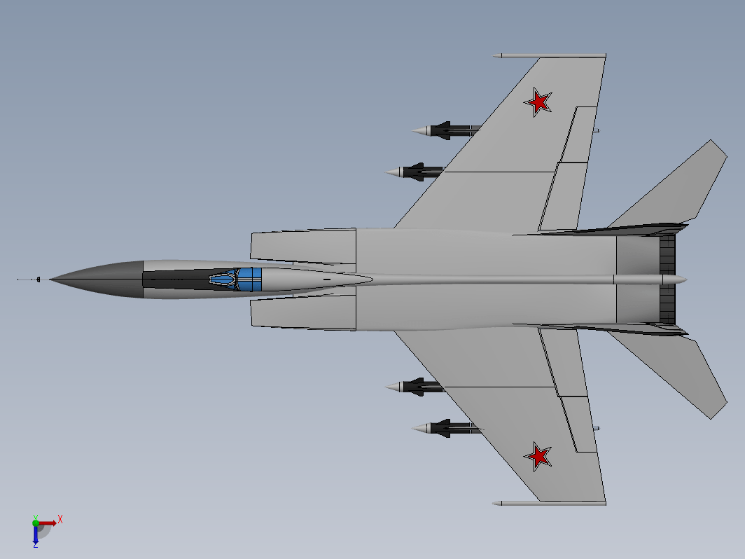 MiG-25 Foxbat米格-25战斗机