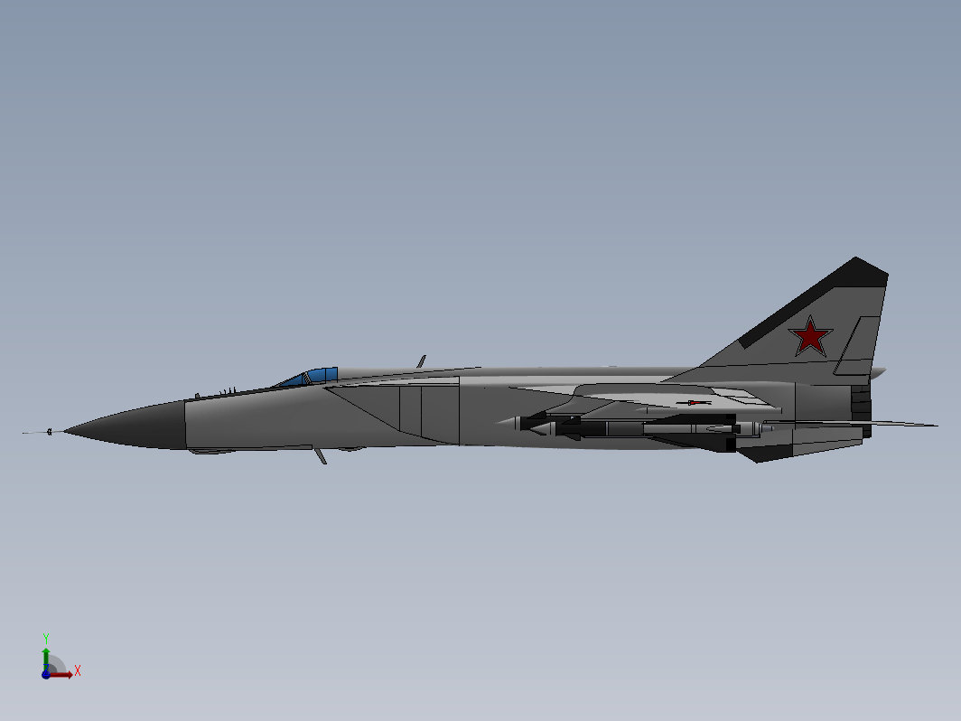 MiG-25 Foxbat米格-25战斗机