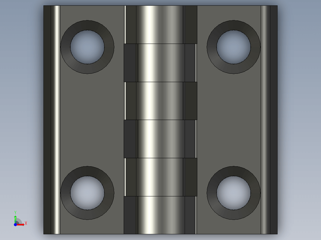 塑料 30mm x 30mm 铰链