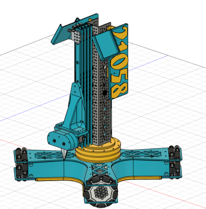 比赛机器人车 NIS Kyran FTC 2023