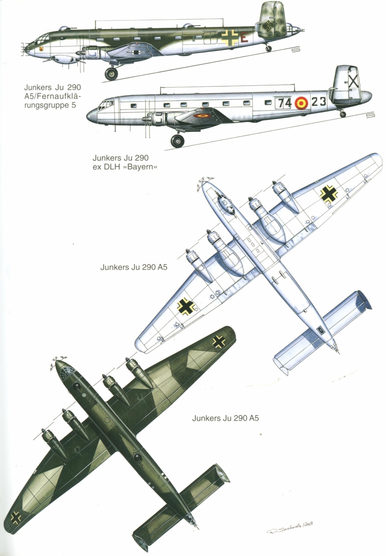 Junkers Ju 290侦察机