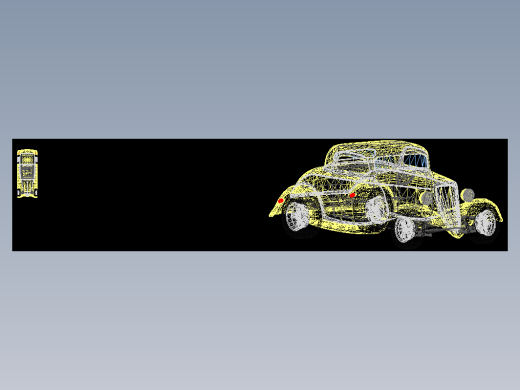 HOTROD牌模型车缩略图