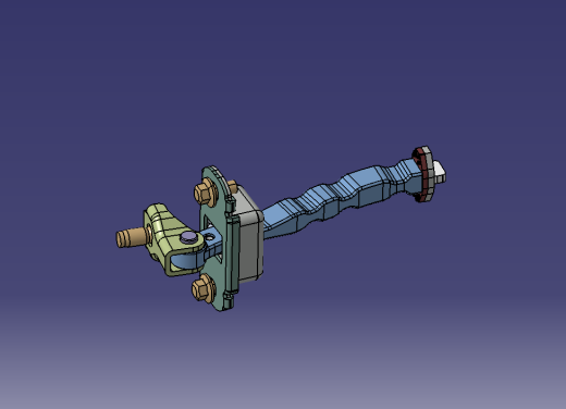 车门限位器结构缩略图