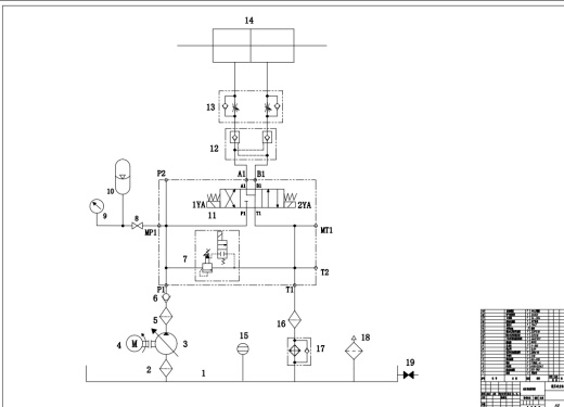 双作用缸液压动力站设计三维SW2018带参+CAD+说明书缩略图