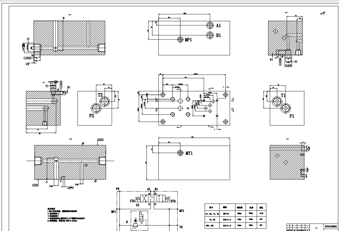 双作用缸液压动力站设计三维SW2018带参+CAD+说明书