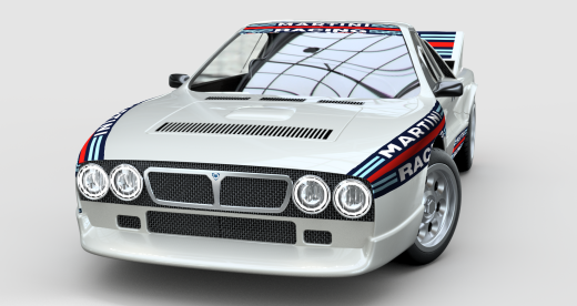 Lancia 037 拉力赛车缩略图