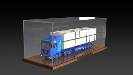 Mercedes盒装大卡车展示缩略图