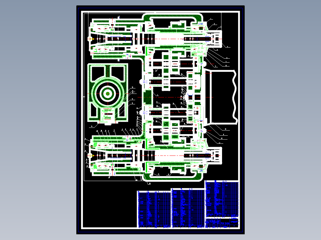 组合机床主轴箱及夹具设计CAD+说明书