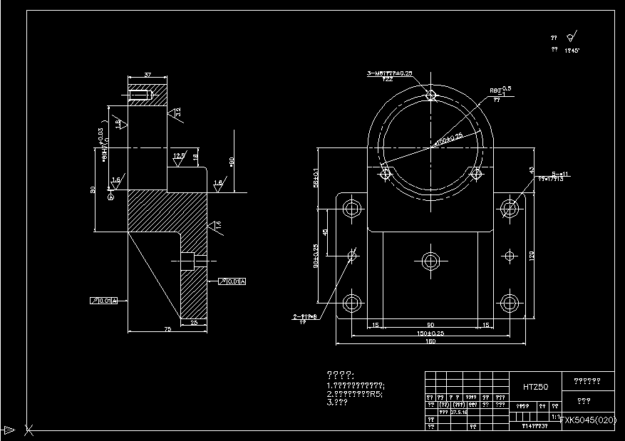 数控机床进给传动装置的设计 CAD+说明书