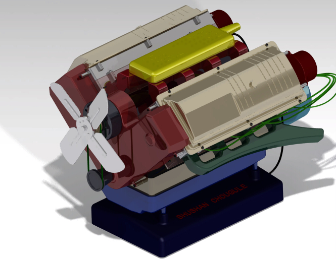 BHUSHAN V8发动机